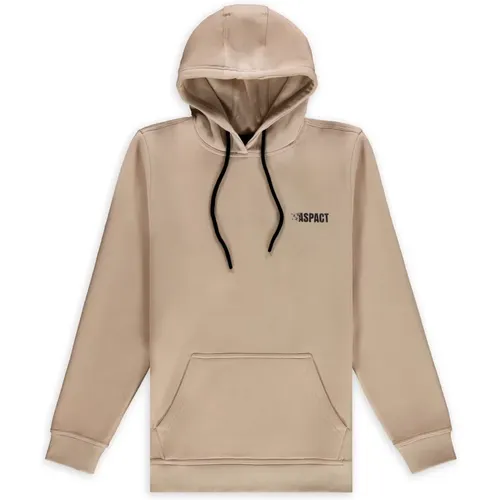 Taupe Xplode Hoodie - Trendy Design , Herren, Größe: L - Aspact - Modalova