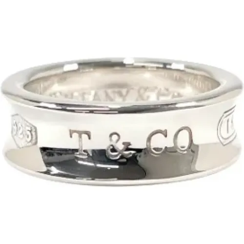 Pre-owned Jewellery, female, , Size: ONE SIZE Pre-owned Silver rings - Tiffany & Co. Pre-owned - Modalova