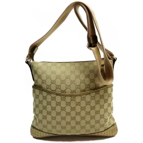 Pre-owned Cross Body Bags, female, , Size: ONE SIZE Pre-owned Canvas gucci-bags - Gucci Vintage - Modalova