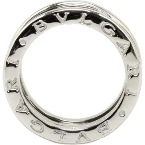 Pre-owned Jewellery, female, , Size: ONE SIZE Pre-owned Silver rings - Bvlgari Vintage - Modalova