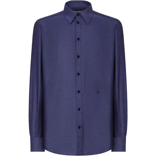 Blouses & Shirts , male, Sizes: XL, M, L, 3XL - Dolce & Gabbana - Modalova