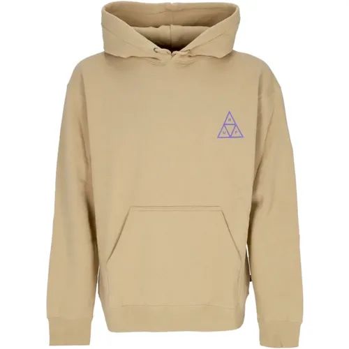 Hoodies, male, , Size: XL Triple Triangle Hoodie Oatmeal - HUF - Modalova