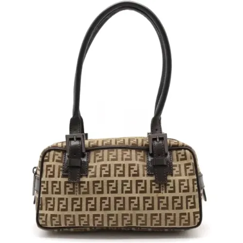 Pre-owned Canvas handbags , female, Sizes: ONE SIZE - Fendi Vintage - Modalova