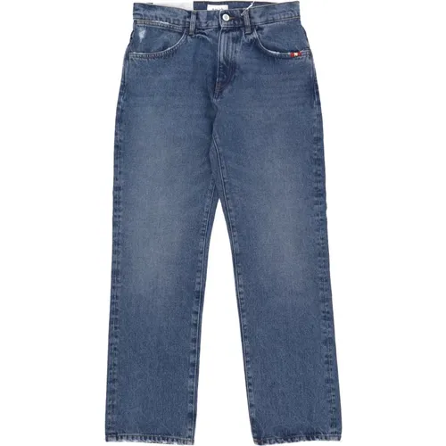 Schmutzige Gebrauchte Denim Jeans , Herren, Größe: W28 - Amish - Modalova