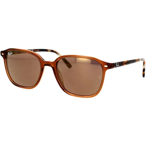 Ikonoische Sonnenbrille Leonard Rb2193 663693 , unisex, Größe: 53 MM - Ray-Ban - Modalova