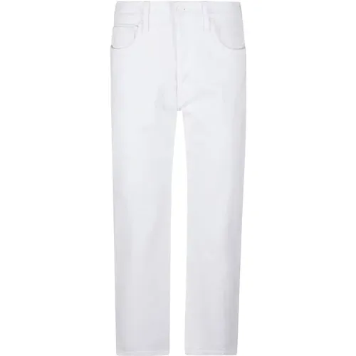 Weiße Regular Fit Jeans Mother - Mother - Modalova