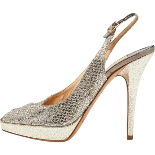 Pre-owned Pumps, female, , Size: 8 US Pre-owned Lace sandals - Jimmy Choo Pre-owned - Modalova