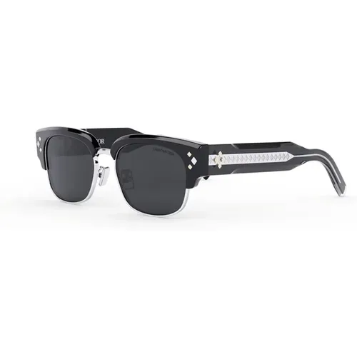 Diamond C1U Sunglasses , male, Sizes: 55 MM - Dior - Modalova