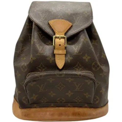 Pre-owned Backpacks, female, , Size: ONE SIZE Pre-owned Canvas louis-vuitton-bags - Louis Vuitton Vintage - Modalova