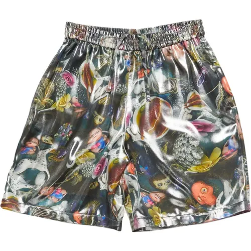 Casual Shorts, male, , Size: S Graphic Print Men's Shorts - Acne Studios - Modalova