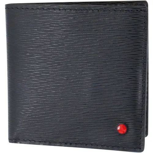 Wallets & Cardholders, male, , Size: ONE SIZE Soft Leather Wallet with Card Slots - Kiton - Modalova