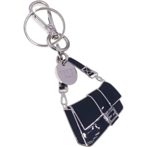 Pre-owned Accessories, female, , Size: ONE SIZE Pre-owned Metal key-holders - Fendi Vintage - Modalova