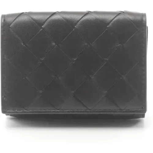 Pre-owned Leather wallets , female, Sizes: ONE SIZE - Bottega Veneta Vintage - Modalova