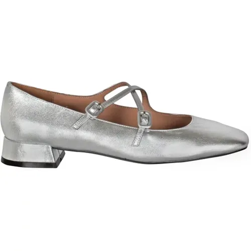 Silver Shoe Plata Scarp , female, Sizes: 4 UK, 6 UK, 7 UK, 3 UK - Bibi Lou - Modalova