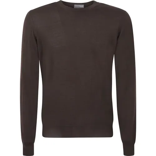 Merino Long-Sleeve Sweatshirt , male, Sizes: M, L - Drumohr - Modalova