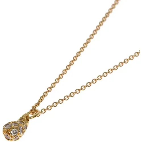 Pre-owned Jewellery, female, , Size: ONE SIZE Pre-owned Gold necklaces - Tiffany & Co. Pre-owned - Modalova