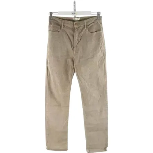 Cotton Straight Pants , female, Sizes: S - Isabel Marant Pre-owned - Modalova