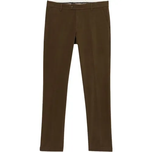 Slim Fit Baumwoll-Chinos , Herren, Größe: W30 - Brooks Brothers - Modalova