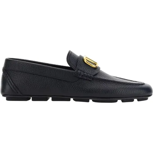 Vlogo Signature Loafers Shoes , male, Sizes: 6 UK - Valentino Garavani - Modalova