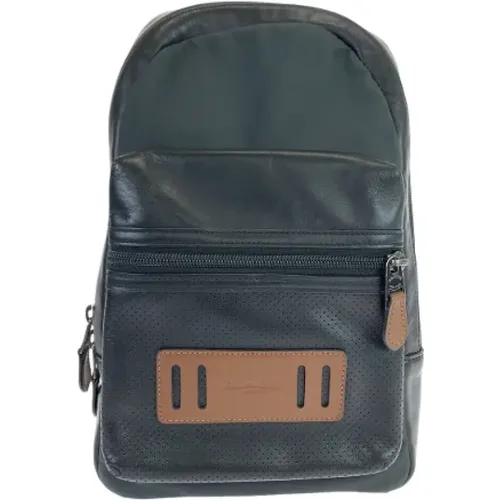 Pre-owned Cross Body Bags, male, , Size: ONE SIZE Pre-owned Canvas crossbody-bags - Coach Pre-owned - Modalova