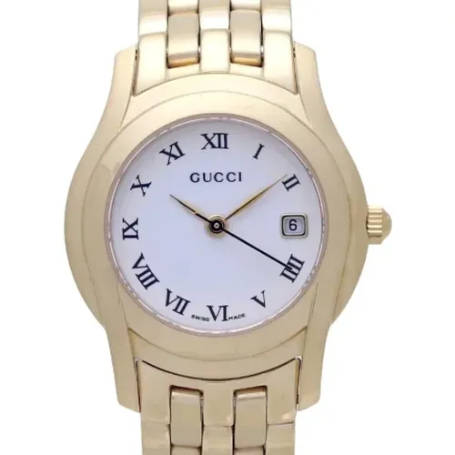 Pre-owned Watches, female, , Size: ONE SIZE Pre-owned Metal watches - Gucci Vintage - Modalova