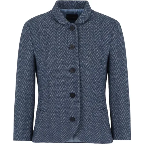 Tweed Jackets , Damen, Größe: XS - Emporio Armani - Modalova