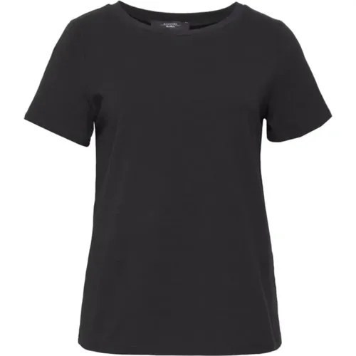 Schwarze T-Shirts und Polos , Damen, Größe: M - Max Mara Weekend - Modalova