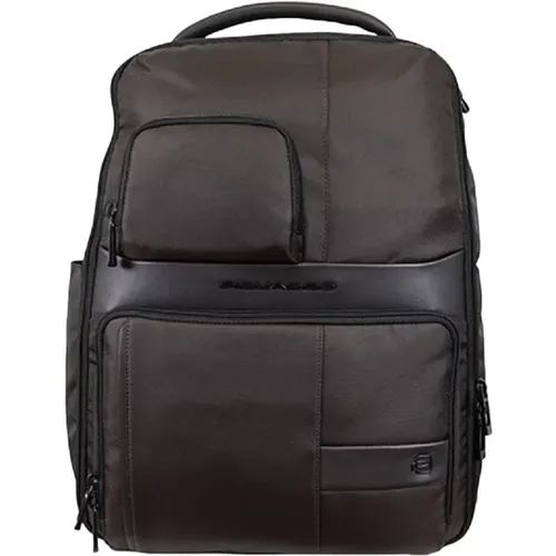 Dark Travel Backpack , male, Sizes: ONE SIZE - Piquadro - Modalova