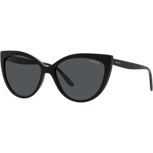 Fashionable Cat-Eye Sunglasses , female, Sizes: 57 MM - Vogue - Modalova