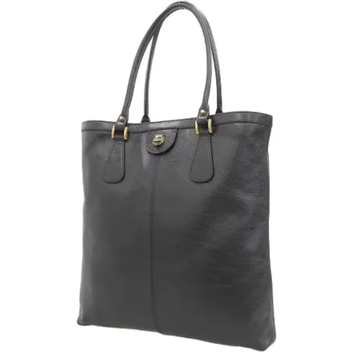 Pre-owned Tote Bags, female, , Size: ONE SIZE Pre-owned Leather totes - Gucci Vintage - Modalova