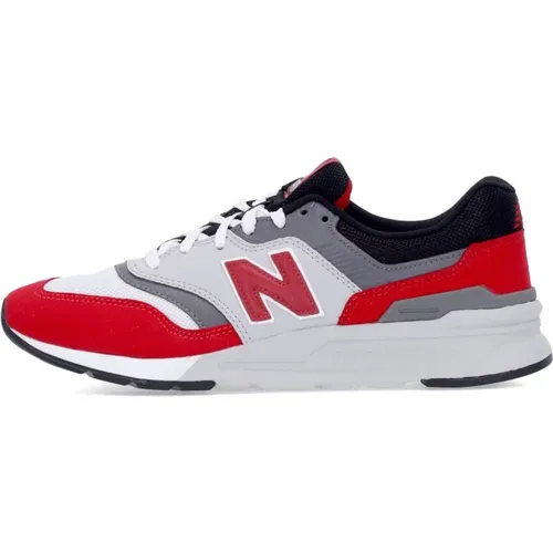 Sneakers, male, , Size: 8 1/2 US Team Red/White Sneaker 997h - New Balance - Modalova