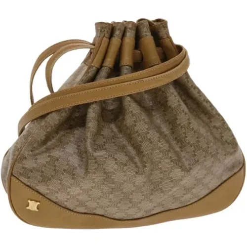 Pre-owned Bucket Bags, female, , Size: ONE SIZE Pre-owned Leather celine-bags - Celine Vintage - Modalova