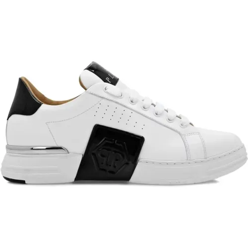 Sneakers, male, , Size: 7 US Flat Shoes Phantom Kicks - Philipp Plein - Modalova