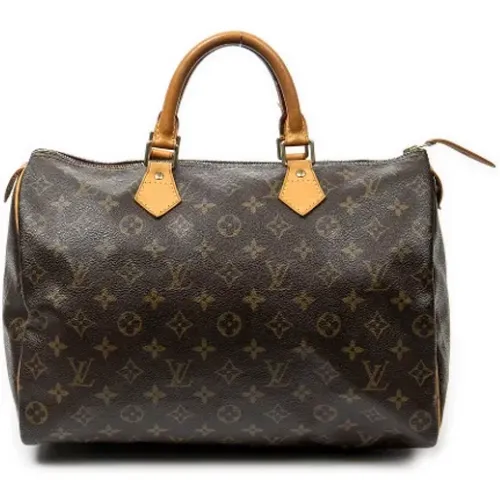 Pre-owned Coated canvas handbags , female, Sizes: ONE SIZE - Louis Vuitton Vintage - Modalova