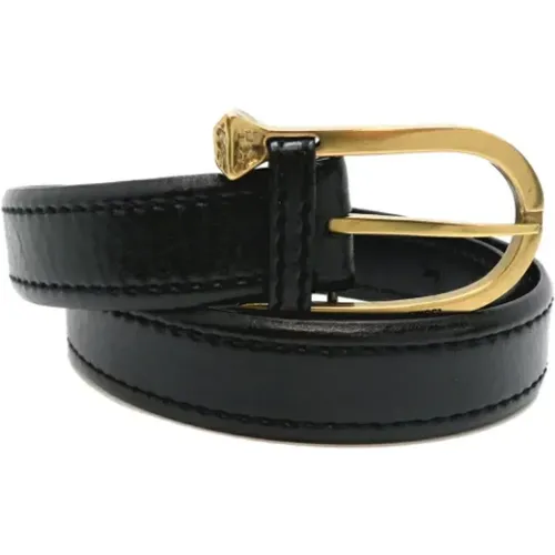 Pre-owned Belts, female, , Size: ONE SIZE Pre-owned Leather belts - Gucci Vintage - Modalova