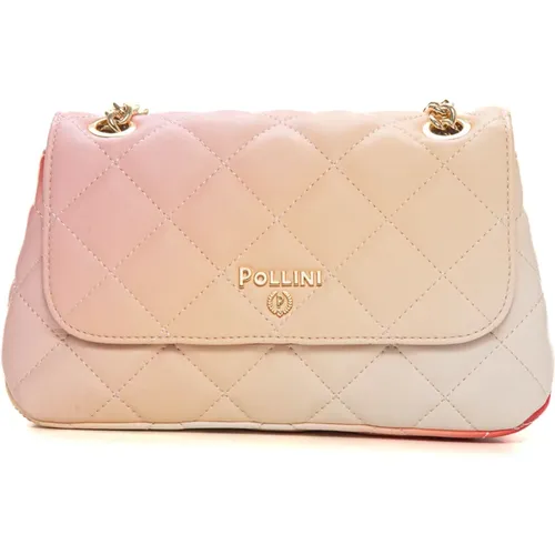 Quilted Chanel Style Bag , female, Sizes: ONE SIZE - Pollini - Modalova