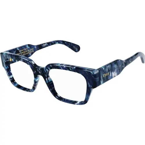 Vintage Rectangular Eyeglass Frames Gayia , female, Sizes: 53 MM - Chloé - Modalova