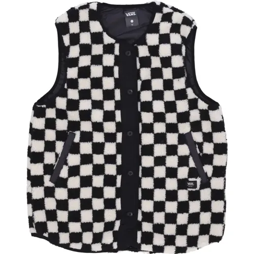 Vests, female, , Size: S Reversible Checkerboard Vest - Vans - Modalova