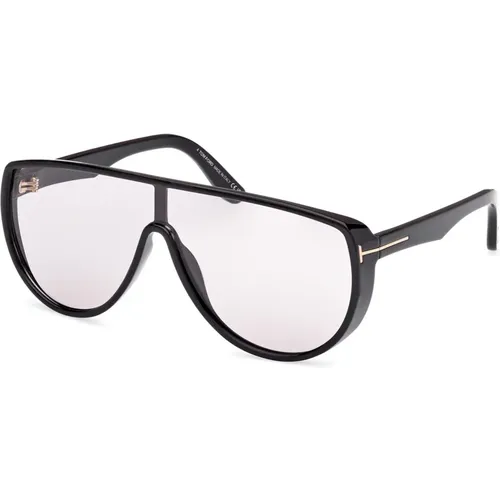 Sunglasses, unisex, , Size: ONE SIZE /Smoke Sunglasses Achilles Ft1182 - Tom Ford - Modalova