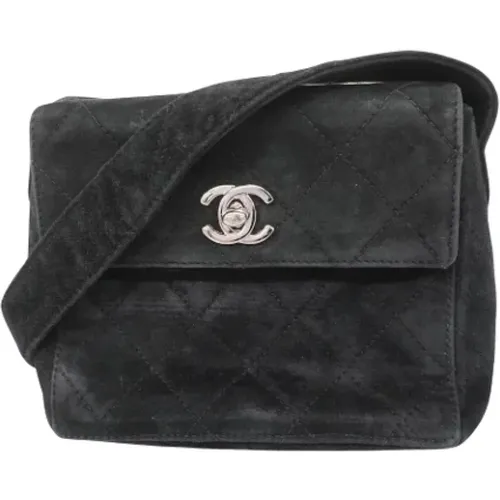 Pre-owned Suede chanel-bags , female, Sizes: ONE SIZE - Chanel Vintage - Modalova