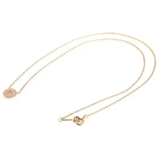 Pre-owned Jewellery, female, , Size: ONE SIZE Pre-owned Rose Gold necklaces - Tiffany & Co. Pre-owned - Modalova