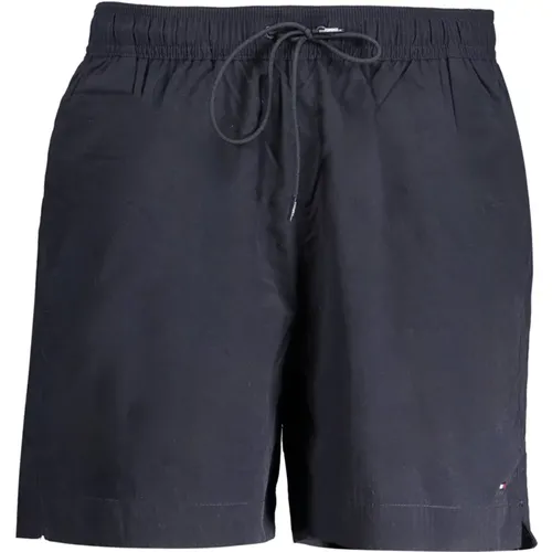 Blaue Badeshorts mit Stickerei , Herren, Größe: 2XL - Tommy Hilfiger - Modalova