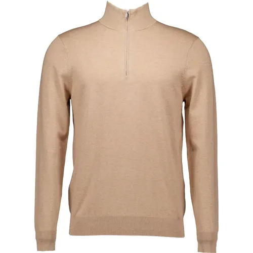 Kamel Pullover Stilvoller Pullover , Herren, Größe: L - Profuomo - Modalova