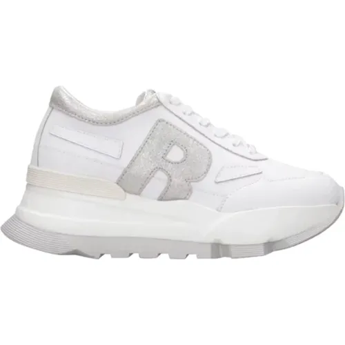 Weiße Sneakers für Frauen , Damen, Größe: 38 EU - Rucoline - Modalova