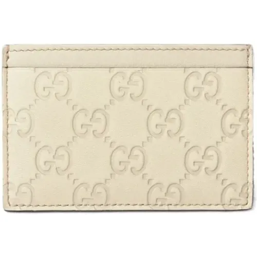 Pre-owned Wallets, male, , Size: ONE SIZE Pre-owned Leather wallets - Gucci Vintage - Modalova