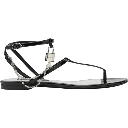 Low Sandal , female, Sizes: 5 UK, 3 1/2 UK, 6 UK, 8 UK, 4 1/2 UK, 5 1/2 UK - Dolce & Gabbana - Modalova