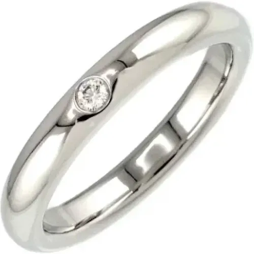 Pre-owned Platinum rings , female, Sizes: ONE SIZE - Tiffany & Co. Pre-owned - Modalova