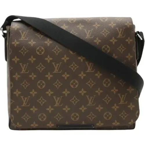 Pre-owned Canvas louis-vuitton-bags , male, Sizes: ONE SIZE - Louis Vuitton Vintage - Modalova