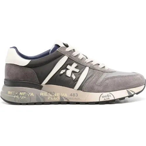 Suede sneakers with leather lining , male, Sizes: 7 UK, 13 UK, 8 UK, 6 UK, 10 UK, 12 UK, 11 UK, 9 UK - Premiata - Modalova