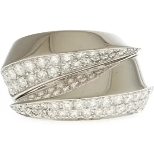 Pre-owned Jewellery, female, , Size: ONE SIZE Pre-owned White Gold rings - Cartier Vintage - Modalova